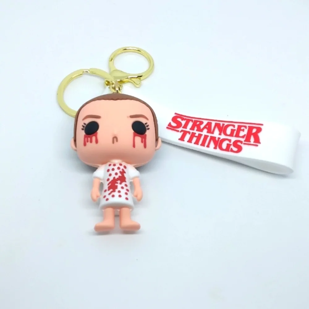 2pc stranger things Eleven keychain